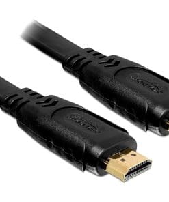 Delock Kabel High Speed HDMI mit Ethernet, HDMI A Stecker > HDMI A Stecker flac