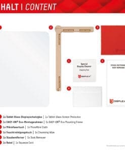 DISPLEX Panzerglas Samsung Galaxy Tab S10+ DISPLEX Panzerglas Samsung Galaxy Tab S10+ – Bild 9