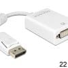 Delock Adapter Displayport 1.1 Stecker > DVI Buchse Passiv