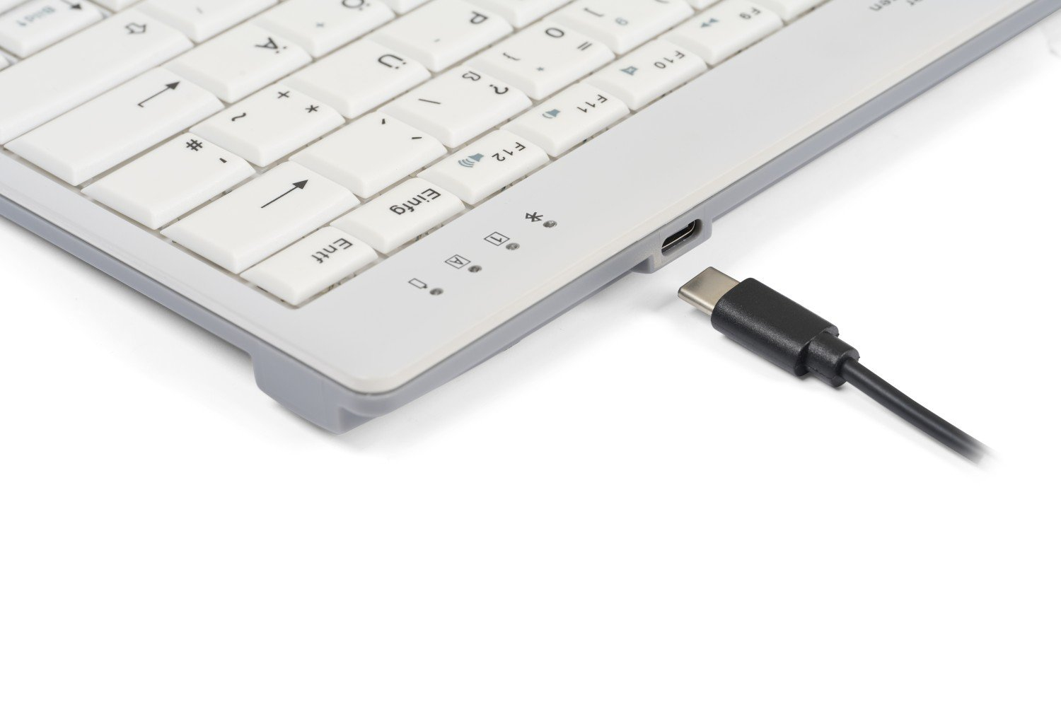 BakkerElkhuizen UltraBoard 950 V2 Tastatur Haus USB + Bluetooth QWERTZ Deutsch Dunkles Grau, Hellgrau BakkerElkhuizen UltraBoard 950 V2 Tastatur Haus USB + Bluetooth QWERTZ Deutsch Dunkles Grau, Hellgrau – Bild 7