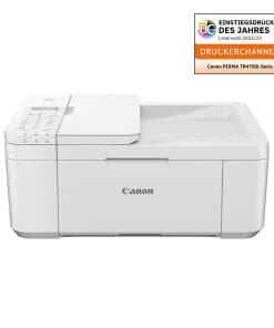 Canon PIXMA TR4751i WLAN-Farb-Multifunktionssystem Fotodrucker, Weiß