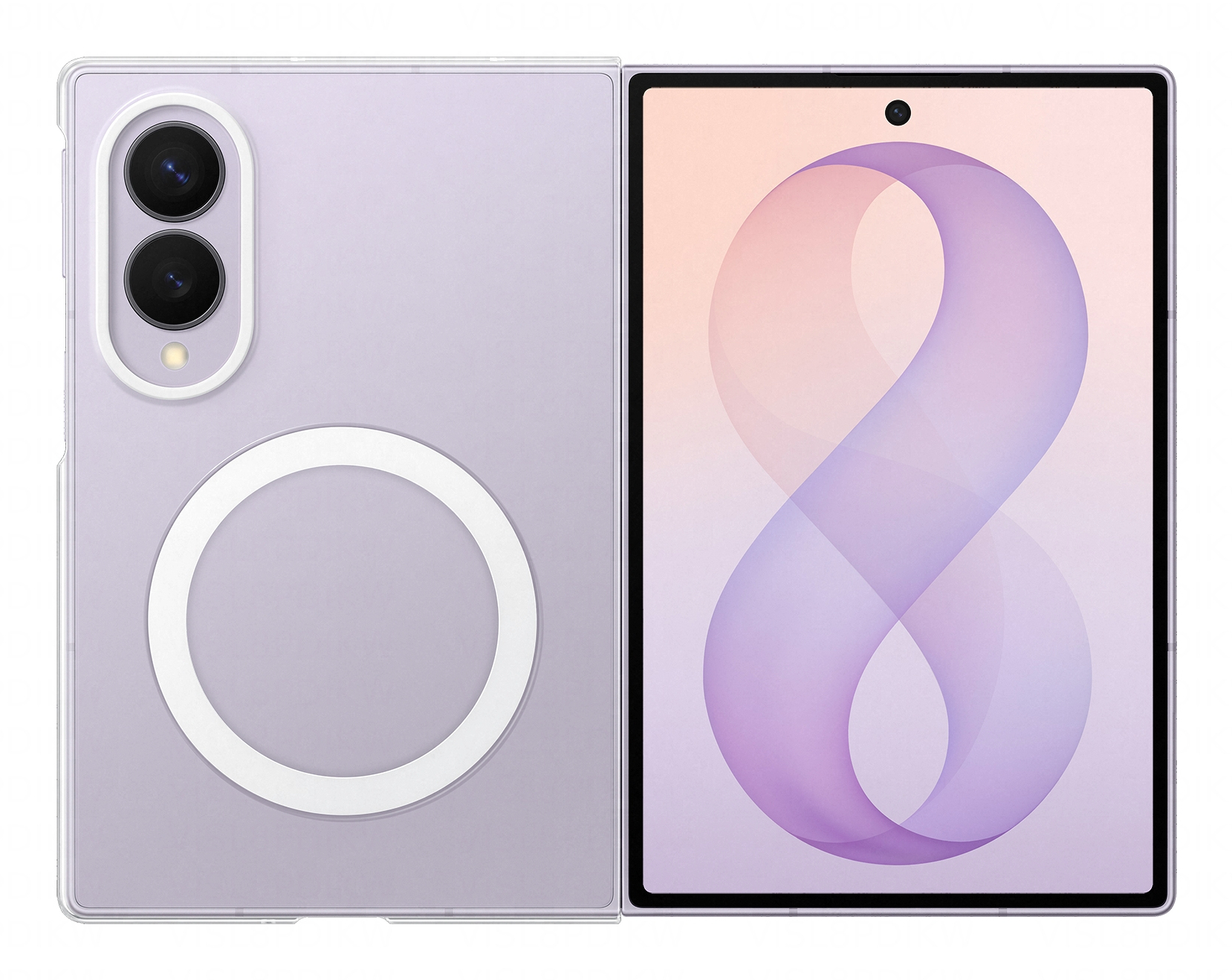 Samsung Clear Magnet Case für Galaxy Fold8, transparent Samsung Clear Magnet Case für Galaxy Fold8, transparent