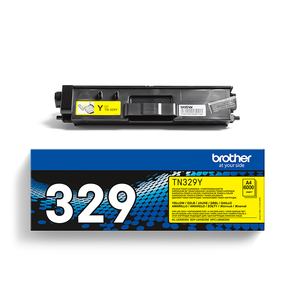 Brother Toner TN-329Y Gelb (ca. 6000 Seiten) Brother Toner TN-329Y Gelb (ca. 6000 Seiten) – Bild 4