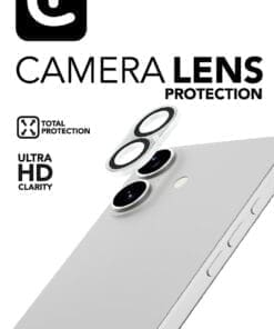 Alternative view of Cellularline Camera Lens Protection iPhone 17 Clear