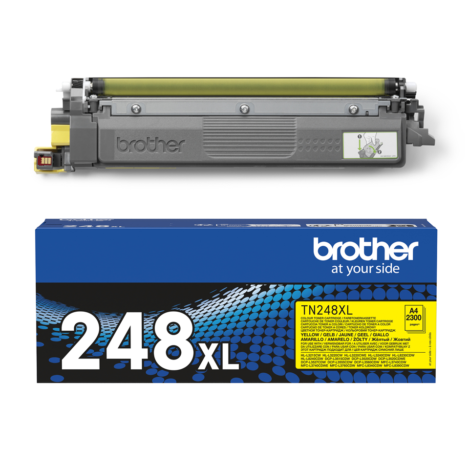 Brother Jumbo-Toner TN-248XLY Gelb (ca. 2.300 Seiten) Brother Jumbo-Toner TN-248XLY Gelb (ca. 2.300 Seiten) – Bild 3