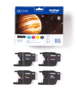 Brother Tintenpatronen LC-1240 Multipack (je 1x M/C/Y/BK) – Bild 3
