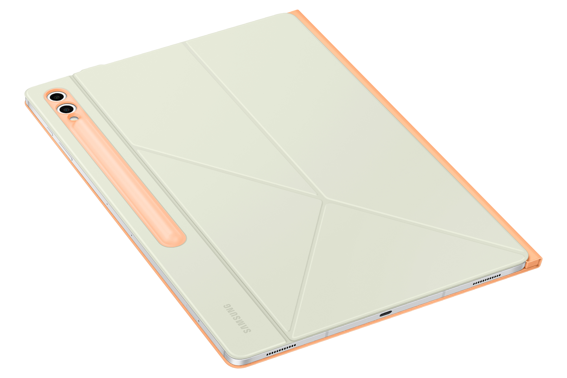 Samsung Smart Book Cover für Galaxy Tab S9/S10 Ultra, Orange Samsung Smart Book Cover für Galaxy Tab S9/S10 Ultra, Orange – Bild 4