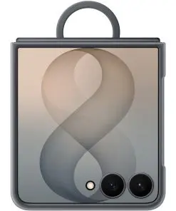 Alternative view of Samsung Silicone Ring Magnet Case für Galaxy Flip8 black