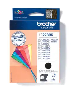 Brother Tintenpatrone LC-223BK Schwarz (ca. 550 Seiten)