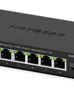 Netgear GS308E Unmanaged Plus Switch, 8x 1G Ethernet Port