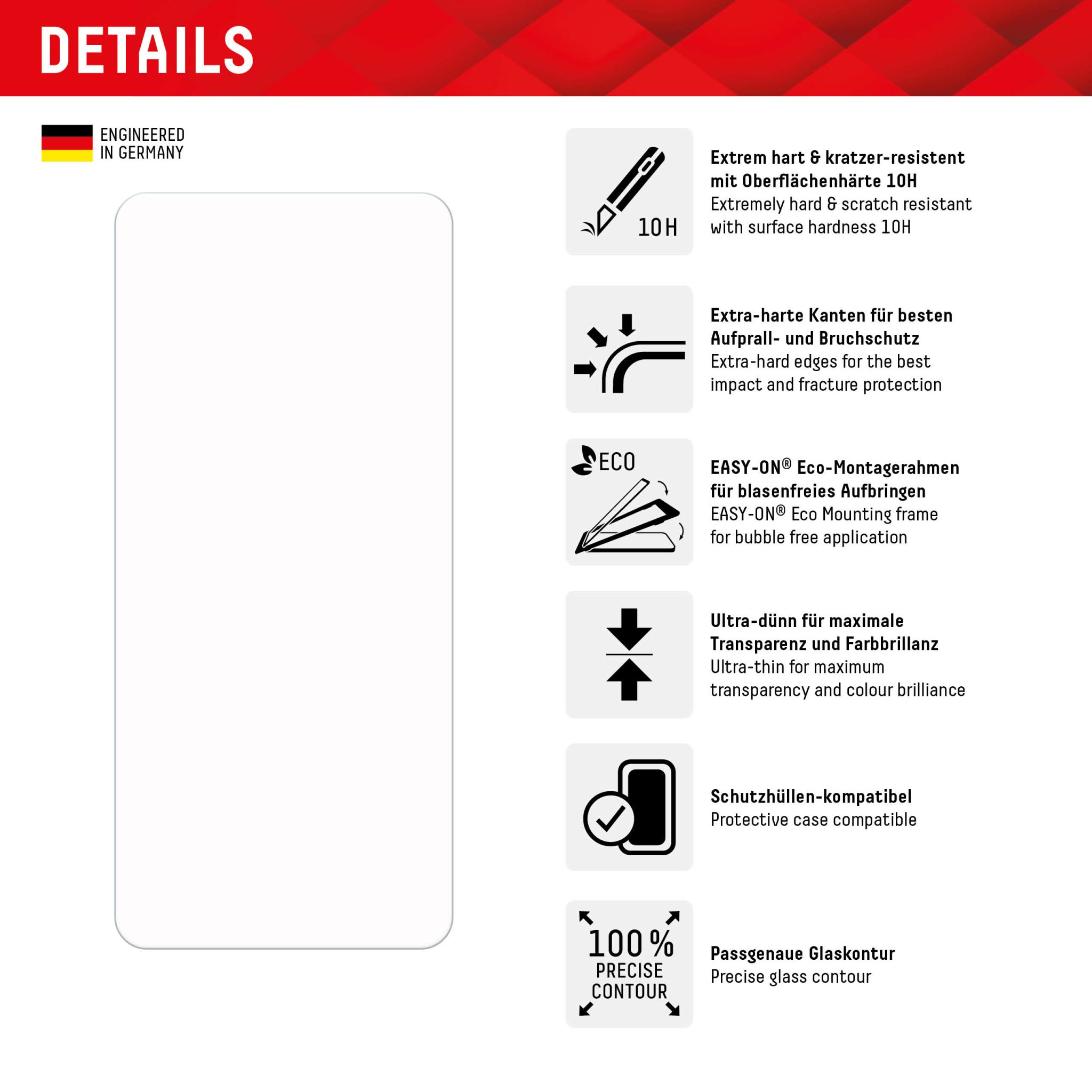DISPLEX Panzerglas 10H Xiaomi Redmi Note 11 Pro(+) DISPLEX Panzerglas 10H Xiaomi Redmi Note 11 Pro(+) – Bild 2