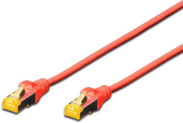 DIGITUS CAT 6A S-FTP Patchk. Cu, LSZH AWG 26/7, 0,5 m, RT DIGITUS CAT 6A S-FTP Patchk. Cu, LSZH AWG 26/7, 0,5 m, RT