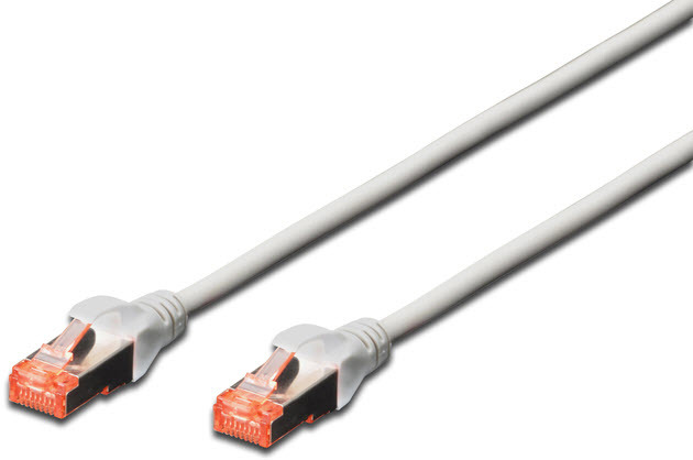 DIGITUS CAT 6 S-FTP Patchk. Cu, LSZH AWG 27/7, 1,5 m, GR DIGITUS CAT 6 S-FTP Patchk. Cu, LSZH AWG 27/7, 1,5 m, GR