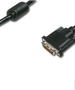 ASSMANN DVI Kabel DVI(24+1)2x Ferrit 2.0m DVI-D DualLink sw.