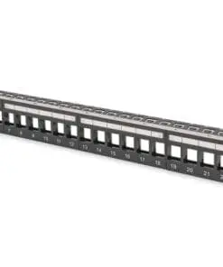 DIGITUS 1HE Modular Patch Panel, 24-Port, geschirmt