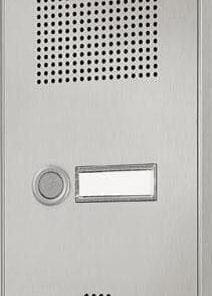 Behnke 5-0058 Serie 5 Unterputz-Set mit 1-Ruftaste (Edelstahl)