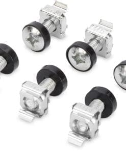 DIGITUS M6 Installationsmaterial-Set, 50 Stk. Silber