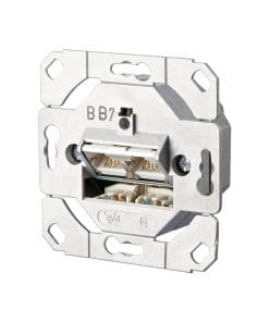 Anschlussdose E-DAT C6 8/8(8) UP0 Cat.6, LSA