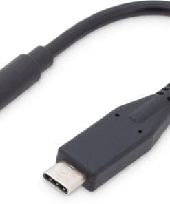DIGITUS USB Type-C Audio Adapter/Konverter 3.5mm Klinke St/Bu