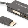 ASSMANN DisplayPort 1in3 Konverterkabel HDMI, DVI, VGA