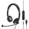 EPOS Headset SC 75 USB-A MS Das security cable lock ist die sichere Lösung um verschiedene Geräte, wie z.B. Speakerphones, Headsets, Web Kameras etc. an Tischen zu fixieren. Das patentierte Design verhindert die versehentliche Mitnahme von Geräten und vermindert das Diebstahlrisiko - die Dinge bleiben dort, wo sie sein sollen. Nutzer müssen lediglich das (die) Gerätekabel in das Security Cable Lock legen und dieses schließen.<br>Die geringen Abmessungen reduzieren den Platzverbrauch auf ein Minimum, wobei ein Speakerphone weiterhin frei auf einem Konferenztisch, oder in einem Konferenzraum bewegt werden kann. Zwei Geräte können gleichzeitig gesichert werden, dies erhöht den Nutzen in Konferenzräumen oder Schreibtischen zusätzlich.