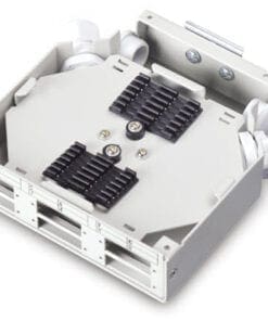 Hutschienenadapter für 6x SC/DX Kupplungen, Grau