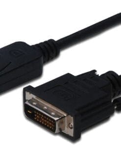 DIGITUS DisplayPort Adapterkabel DP-DVI 2.0m DP 1.1a sw.