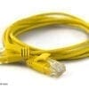 wantecWire Patchkabel CAT6A (rund 2,8mm) UTP gelb 0,10m wantecWire CAT6a UTP Patchkabel - blitzschnelle Datenübertragung und zuverlässige Leistung für Ihr Netzwerk.