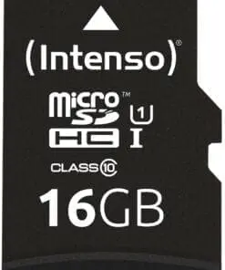 Intenso 16GB microSDHC Class10 UHS-I Premium + SD-Adapter