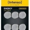 Intenso Lithium Knopfzellen Energy Ultra CR 2025 6er Blister