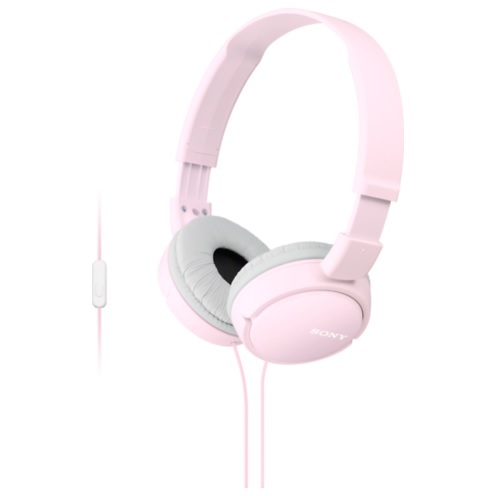 SONY faltbarer Kopfhörer m Headsetfunktion MDR-ZX110AP Pink SONY faltbarer Kopfhörer m Headsetfunktion MDR-ZX110AP Pink