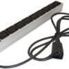 *Online USV 19" USV-Steckdosenleiste 9x Kaltgeräte-Stecker 16A Online USV X1500R - USV (Rack - einbaufähig) - Wechselstrom 230 V - 1500 Watt - 1500 VA 9 Ah - RS-232, USB - Ausgangsanschlüsse: 8 - 2U (19")