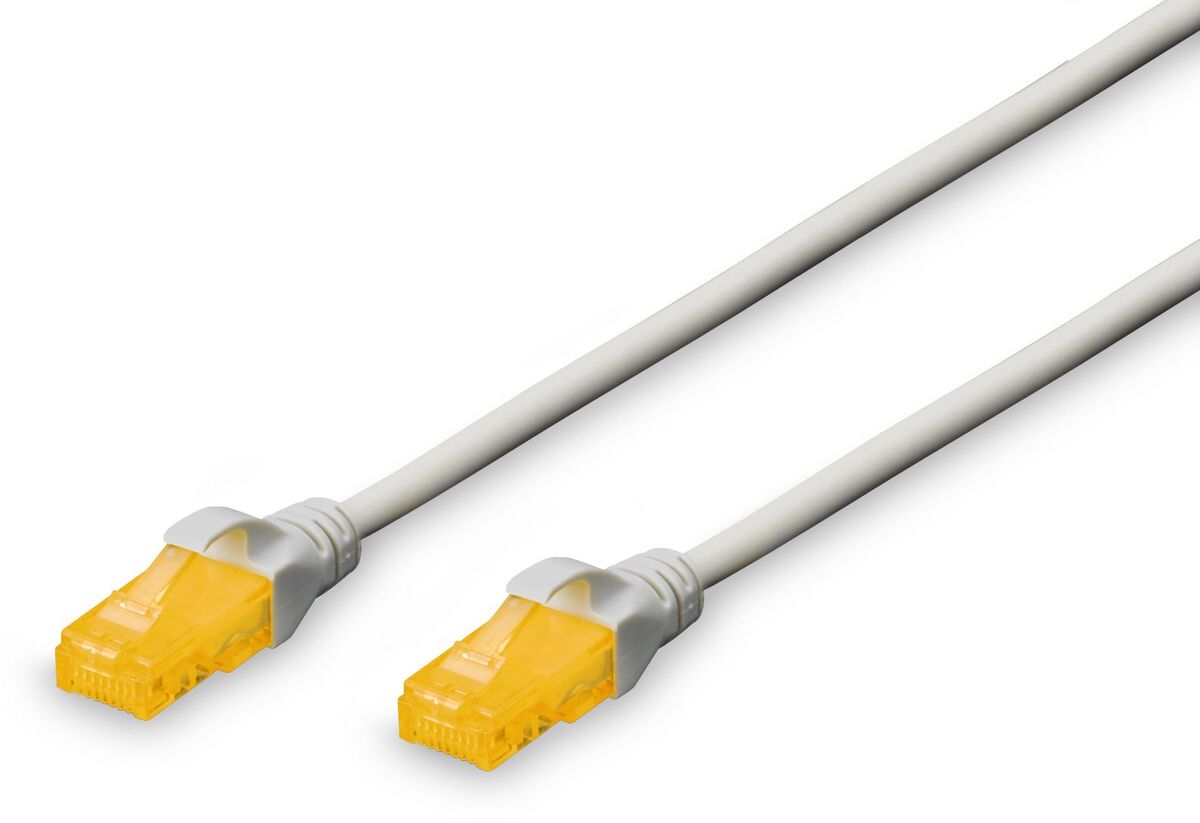 DIGITUS CAT 6A U-UTP Patchk. Cu, LSZH AWG 26/7, 1 m, GR DIGITUS CAT 6A U-UTP Patchk. Cu, LSZH AWG 26/7, 1 m, GR