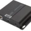 DIGITUS 4K HDMI Extender über CAT/IP Empfängereinheit PoE 120m Die DIGITUS Patchkabel wurden speziell entwickelt um allen Ansprüchen in den verschiedenen Anwendungsbereichen in vollem Umfang gerecht zu werden. Jedes Kabel ist mit einer angespritzten Knickschutztülle mit Zugentlastung ausgestattet. Außerdem besitzt die Tülle einen Rasthebelschutz, welcher das Verhaken der Kabel sowie das Abbrechen des Rasthebels vom Stecker verhindert.