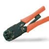 DIGITUS Multi Modular Crimpzange für 4P2C 4P4C 6P4C 6P6C 8P8C Das DIGITUS Multifunktions-Abisolierwerkzeug ist die einfachste Lösung um schnell und einfach UTP und STP Mehraderkabel, bis zu AWG 24, abzuisolieren. Features wie die verstellbare Schraube für die Öffnungsgröße, eine Öffnungsfeder und ein Sperrschieber machen dieses Werkzeug zum perfekten Begleiter in jeder Ausrüstung.