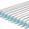 LC Fiber Pigtail , LB, 50/125 µ 12 St., DIN IEC 304 2m, OM3 Die DIGITUS LWL Pigtails sind erhältlich als LC Simplex, SC Simplex und ST Simplex Version und bieten Ihnen mit den Klassen OS2, OM2, OM3 und OM4 hervorragene Leistung und Verbindungsqualität für Ihr Netzwerk. Der Steckverbinder entspricht der Norm IEC 61754-4 2002 und ist ausgestattet mit einer Zirkonia-Keramik Ferrule.