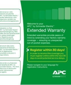 APC - 1 Jahr Garantieverlängerung WBEXTWAR1YR-SP-06