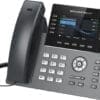 Grandstream GRP-2615 SIP-Telefon Das GRP2612 ist ein leistungsstarkes IP-Telefon für bis zu zwei SIP-Konten, welches speziell auf die Bedürfnisse von Service-Anbietern und großen Projekten zugeschnitten ist. Das klare Design, die umfangreiche next Generation Grundausstattung, zu der je nach Modell WLAN (GRP2612W), bis zu 16 frei programmierbare Multi-Funktions-Tasten (MPK) gehören, setzen in dieser Geräteklasse neue Maßstäbe. <p><br>Die LCD-Abdeckung lässt sich einfach austauschen und individuell mit einem neuen Logo bedrucken. Die Security ist auf Carrier-Niveau, neben Secure boot, Dual Firmware Images und encrypted Data storage sind eine Vielzahl weiterer Sicherheitsfunktionen integriert. Die Geräte werden zentral über Grandstream´s neue, Cloud-basierte Management Plattform GDMS (Grandstream Device Management Platfo rm) konfiguriert, provisioniert und<br>verwaltet.