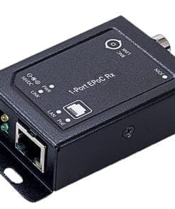 wantec 2wIP e-Series 1 to 1 EPoC RX Adapter incl. Powersupply