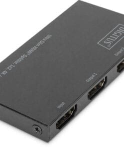 DIGITUS Ultra Slim HDMI Splitter 1x2 4K/60Hz Micro USB Power