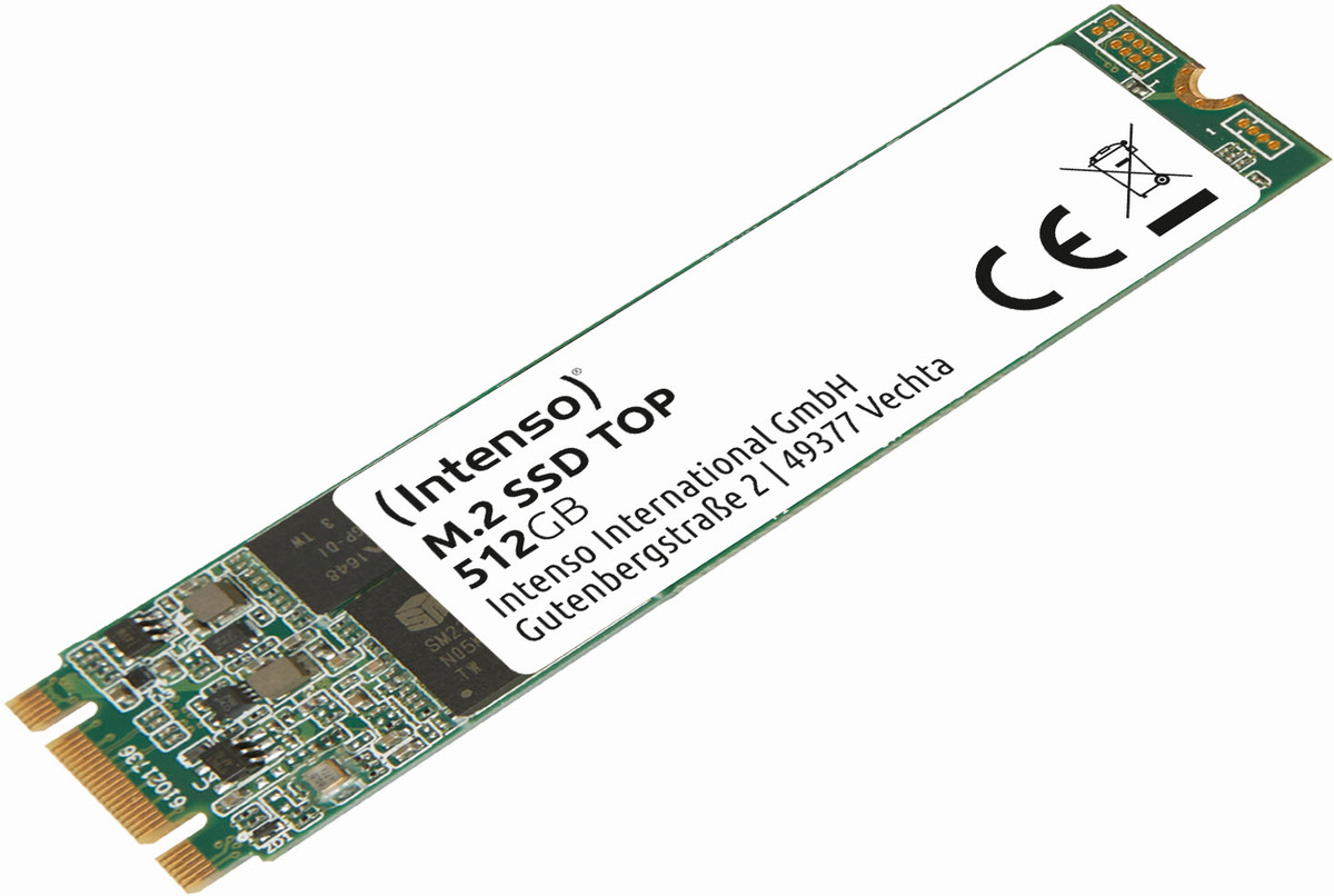 Intenso 512GB Solid State Drive M.2 2280 TOP SATA3 2,5" Intenso 512GB Solid State Drive M.2 2280 TOP SATA3 2,5"