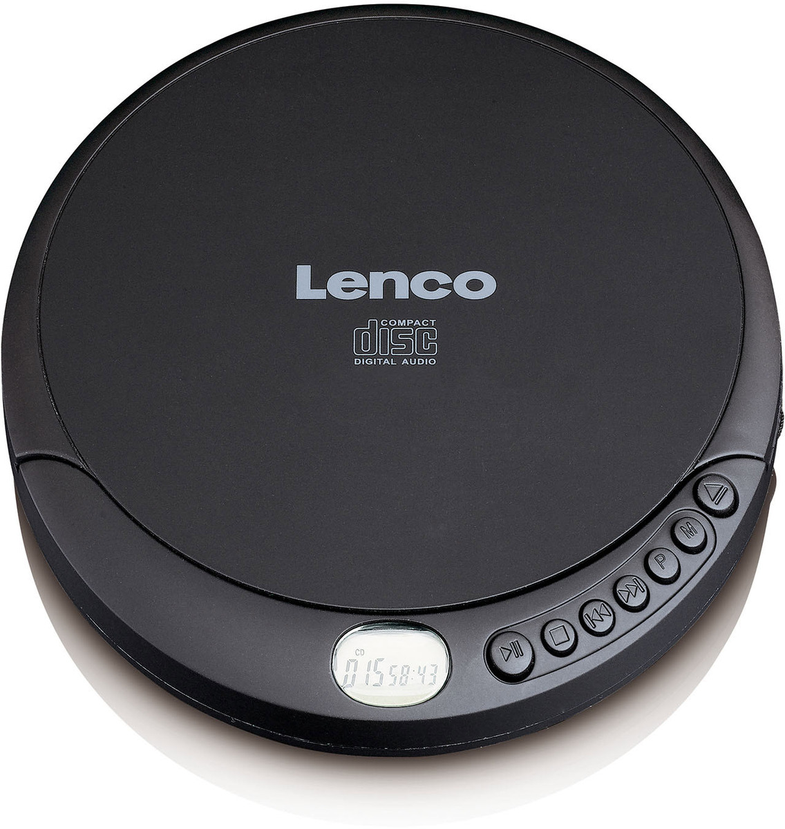 Lenco CD-010 CD Player/Discman mit Ladefunktion (Schwarz) - best4you