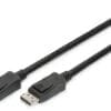 ASSMANN DisplayPort Kabel DP 1.0m Verriegelung Ultra HD 8K sw. Dieser digitale HD Video-/Audio Adapter / Konverter eignet sich z.B. ideal zum Anschluss eines MacBook, MacBook Air, MacBook Pro, iMac®, Mac Mini und Mac Pro an einen HDMI-Monitor oder Beamer, LCD-/TFT-Monitor, LED- oder plasma TV über ein HDMI-Kabel.