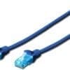 Die DIGITUS Patchkabel wurden speziell entwickelt um allen Ansprüchen in den verschiedenen Anwendungsbereichen in vollem Umfang gerecht zu werden. Jedes Kabel ist mit einer angespritzten Knickschutztülle mit Zugentlastung ausgestattet. Außerdem besitzt die Tülle einen Rasthebelschutz, welcher das Verhaken der Kabel sowie das Abbrechen des Rasthebels vom Stecker verhindert.
