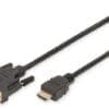 DIGITUS HDMI-Adapterkabel Typ A-DVI(18+1) St/St, 2.0m, Full HD Die Modularen Kupplungen von DIGITUS sind geschirmt und bieten Ihnen hervorragende Leistung und Verbindungsqualität für Ihr Netzwerk. Ausgestattet mit 2 RJ45 Buchsen in der Belegung 1:1 sind sie zur Patch Panel Montage geeignet.