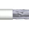 DIGITUS Professional CAT 5e F-UTP Installationskabel 305m The Digitus Professional Cat.6A U/UTP installation cable is characterized by the following cable construction 4x2x AWG23/1 and reaches a transmission frequency up to 500 MHz. The halogen free cable jacket is conform to the standard IEC 60332-1, FRNC-B, LSZH-1 and CPR Euro class Eca. The cable is suitable for building structured cabling in the secondary and tertiary area.