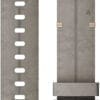 Garmin Ersatzarmband QuickFit 20mm Velourleder Grau/Grau