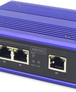 DIGITUS Industrieller 5-Port Fast Ethernet Switch