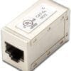 DIGITUS CAT 6A Modular Kupplung, geschirmt Die Modularen Kupplungen von DIGITUS sind geschirmt und bieten Ihnen hervorragende Leistung und Verbindungsqualität für Ihr Netzwerk. Ausgestattet mit 2 RJ45 Buchsen in der Belegung 1:1 sind sie zur Patch Panel Montage geeignet.