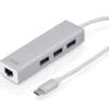 DIGITUS USB Typ C 3.0 Hub mit Gigabit Ethernet DIGITUS Gigabit Ethernet PCI Netzwerkkarte, Gigabit PCI Karte 10/100/1000 Mbit 32-bit, Incl. Low Profile Bracket Realtek RTL8169SC Chipsatz